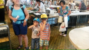 Markt mit unbekannten Gerüchen
