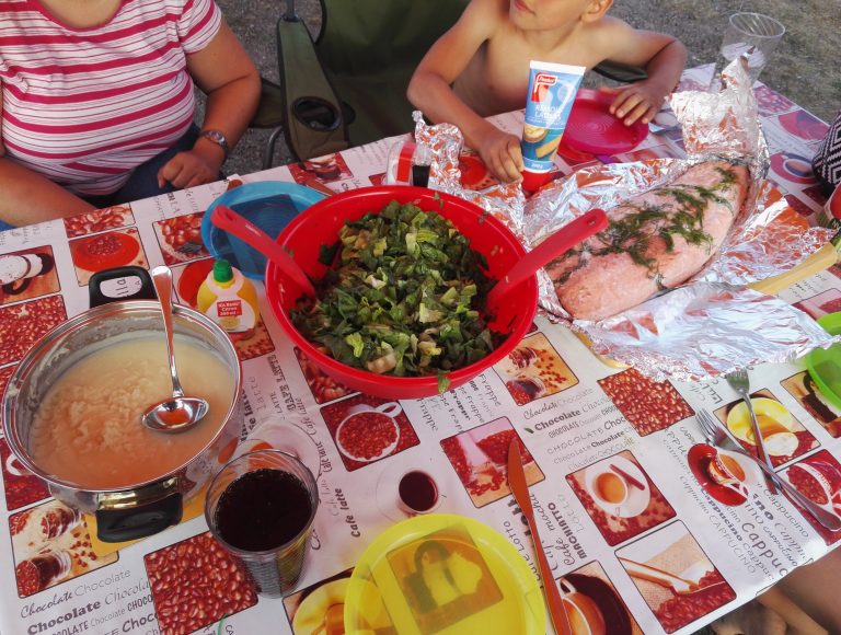 Lachs und endlich QRV