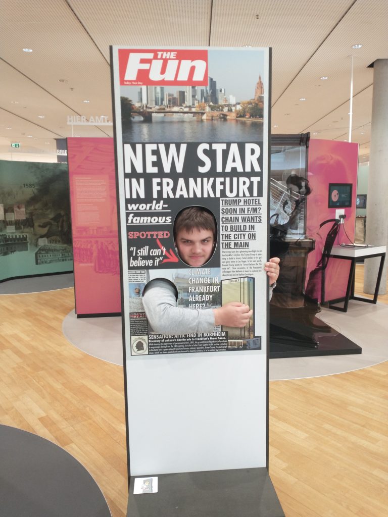 Kommunikationsmuseum und Abschlussessen im Struwwelpeter